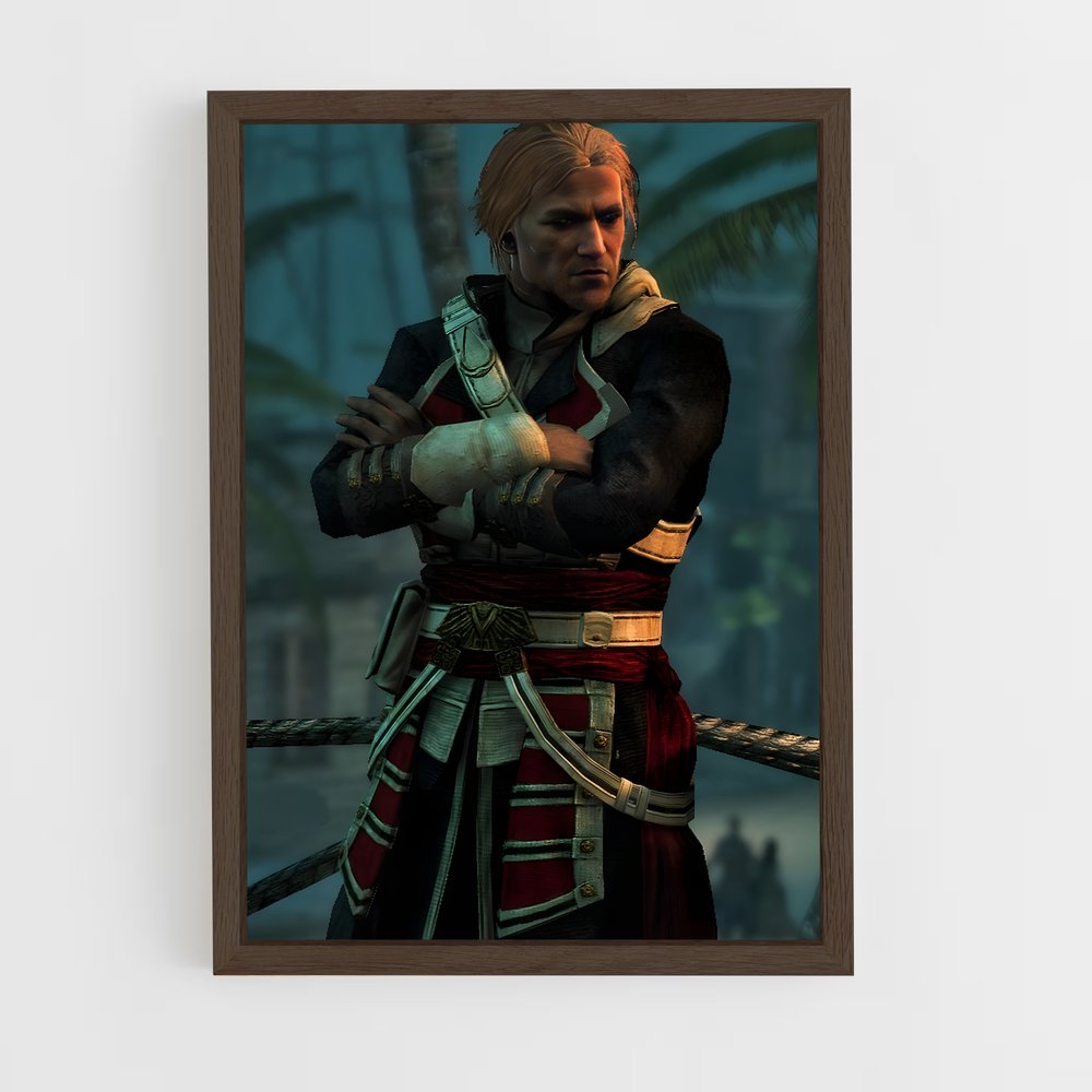 Poster Edward kenway – affiche Assassin's Creed (vue 5)